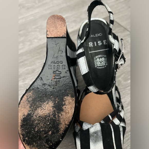 Exclusive Aldo Rise Libertine Wedges - Picture 5 of 7